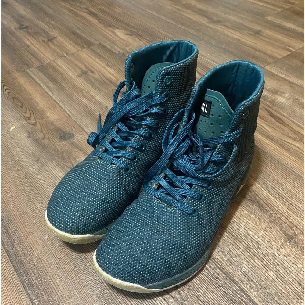 NoBull Blue High Top Shoes